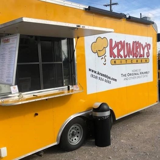 @krumblys will be here for dinner this evening from 5-9!!