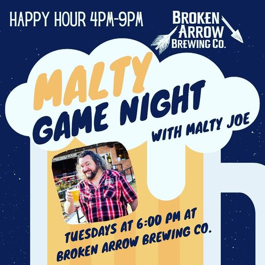 It’s Tuesday night and you know what that means . . . . It’s Malty Game Night wi