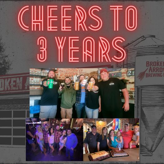 Today we celebrate our third anniversary! Thank you so much to all of our loyal