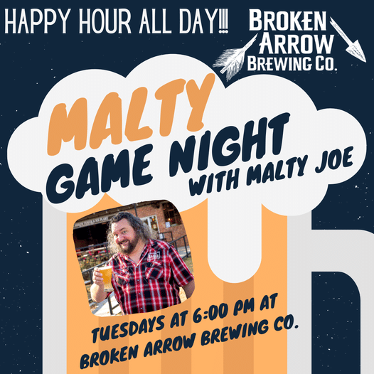 It’s Tuesday and you know what that means . . . Malty Game Night!!!!