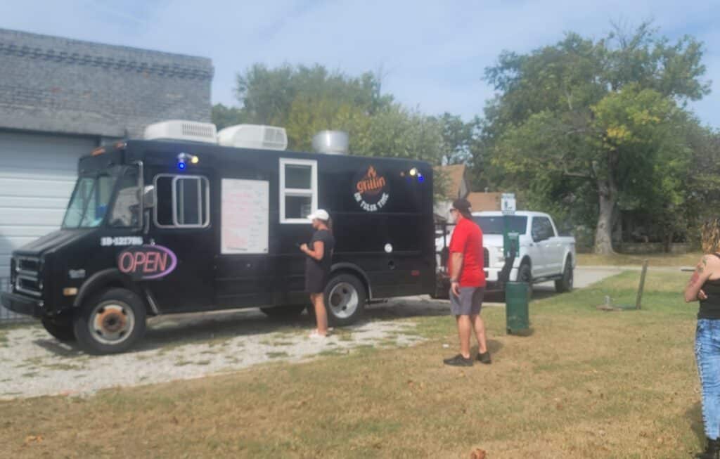 Grillin’ on Tulsa time is setup and ready to serve!