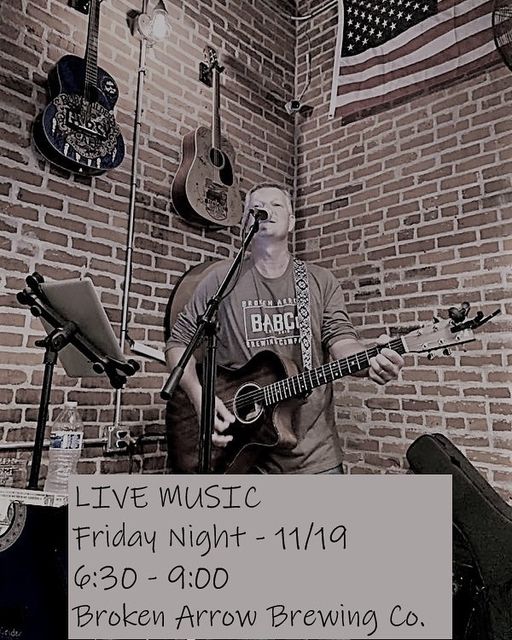 Playing music Friday night at BA brewing co.    6:30-9:00.   Hope to see you the