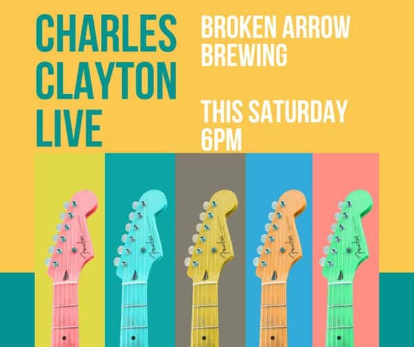 We are happy to welcome back Charles Clayton to the taproom!