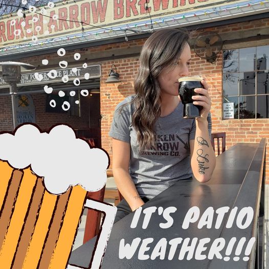 Today is the perfect day to swing by the brewery and enjoy our patio! Heck, you