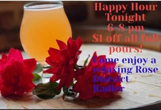Come see us for our Best in the Burbs nominated Happy Hour! From 6-8 pm enjoy $1