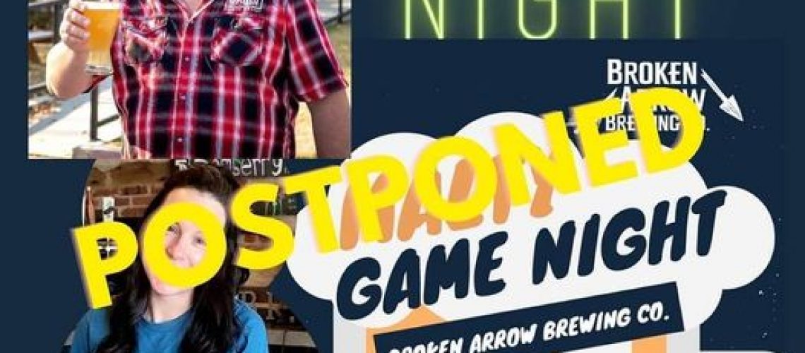 Malty Game Night is postponed this week but happy hour will still be going stron