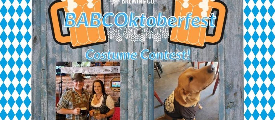 We are only a few days away from our BABCOktoberfest!